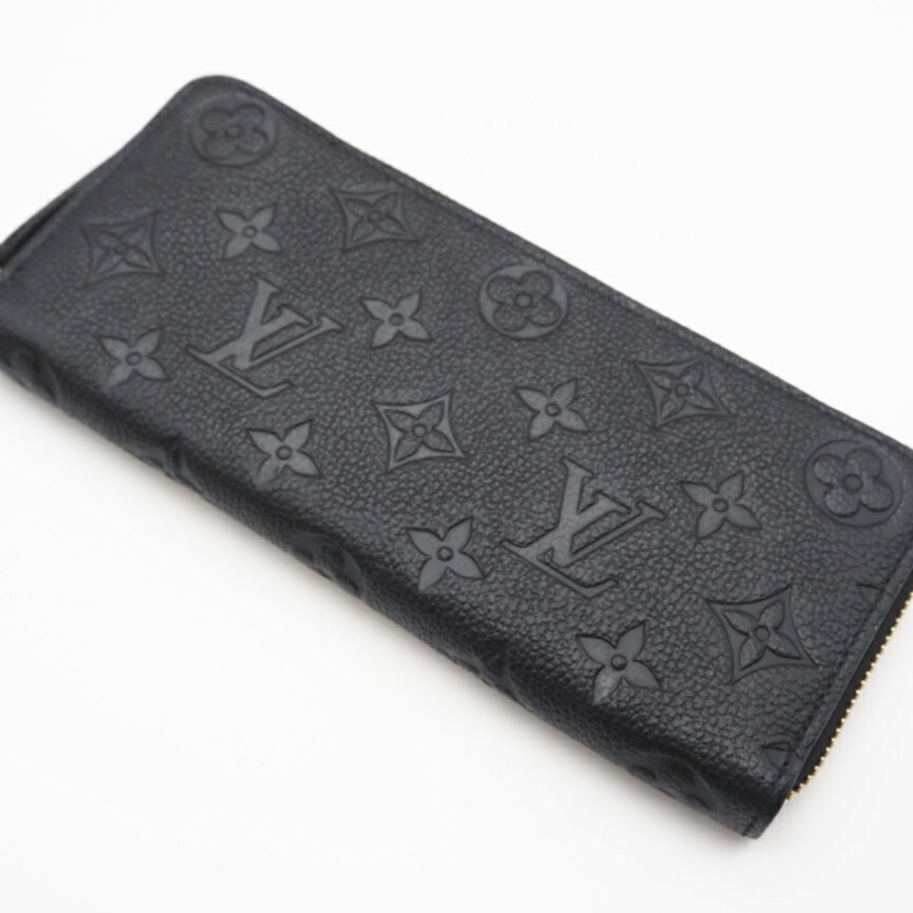 LOUIS VUITTON Empreinte Portefeuille Clemence M60171 Long Wallet in Black Cal... - Picture 3 of 13